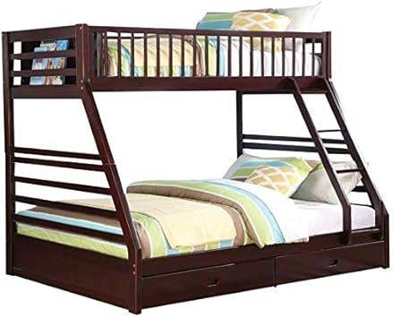 twin xl over queen bunk bed