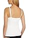 Leading Lady Women's Nursing Cami with Inner Sling, White, Medium