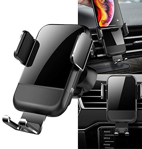 Lywey Air Vent Gravity Linkage Qi Wireless Charging Holder for Samsung Galaxy S10 S10+ for iPhone Xs MAX XR X 8P