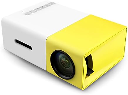 YG300 LED Portable Projector 400-600LM 3.5mm Audio 320 x 240 Pixels HDMI USB Mini Projector Home Media Player