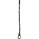 Fusion Climb HELO Retention Lanyard, 33kN Snap Hook, Hitched Loop, 72in | 72" fully stretched end-to-end length FP-8001 snap hook with hitched loop 1"nylon webbing with internal elastic bungee