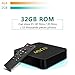 SCS ETC TV Box -MX10 with Android 8.1 OS, Features 4GB + 32GB Rockchip RK3328 Quad-Core 64 Bits, Support WiFi 100M LAN 3D 4K HDR, Smart TV Box with 2.4G Remote - 2018 Updated Version