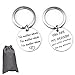 2PCS Couples Keychains Stainless Steel Pendant Lover Keychain You are My Person You Will Always Be My Person Best Friends Gift for Valentines Day Anniversary Wedding Birthday Gift