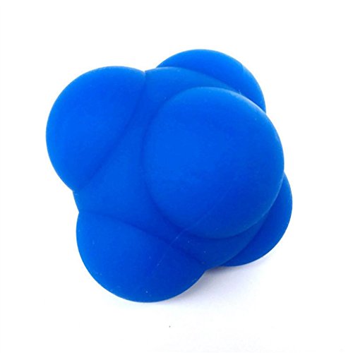 Reaction Ball Quickness and Agility Training Ball Hexagonal Ball Great for Training Hand-Eye Coordination and Response Capability 1PC