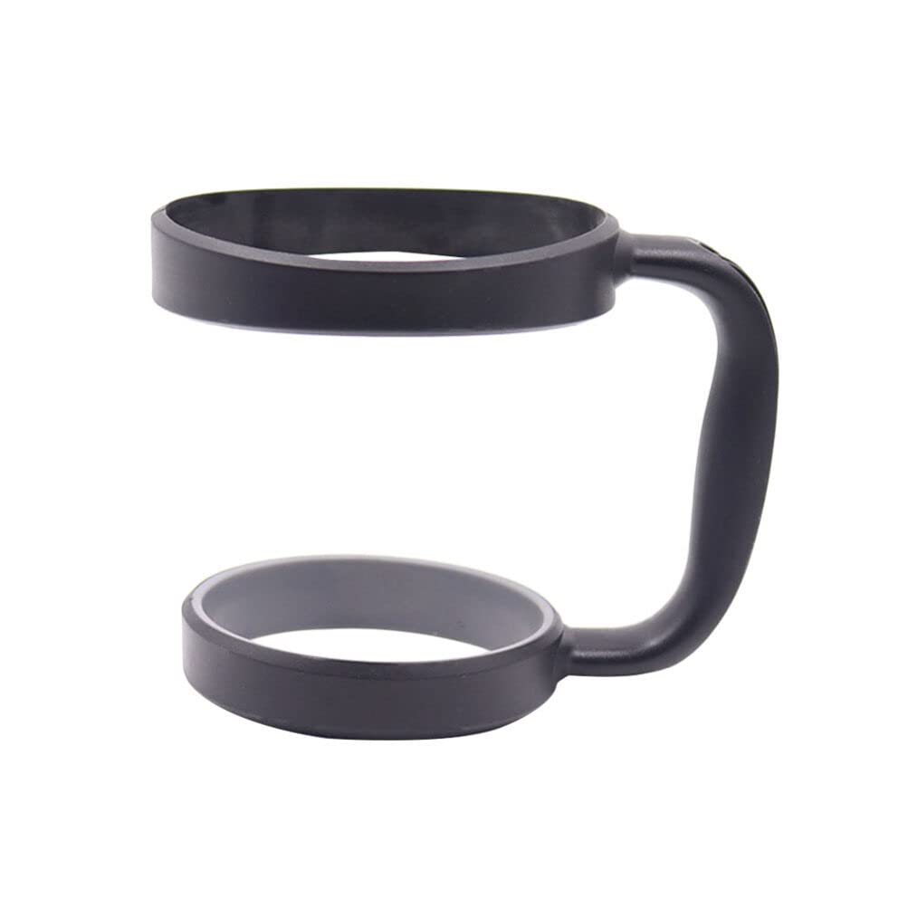 DOITOOL Tumbler Handle Tumbler Cup Handle for 30oz, Anti Slip Travel Mug Grip, Lightweight, Spill Proof Grip for Coffee Mugs, Water s and More Mugs (Black)