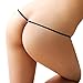 FasiCat Womens Thongs Panties Lace Briefs Sexy G Strings Underwear Pearls for Women Black