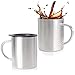 Insulated Coffee Mug Set Of 2 - Double Wall Stainless Steel Coffee Mug - 14 Oz Insulated Coffee Cup Perfect For Hot / Cold Drinks