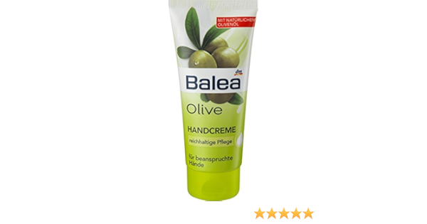 balea olive hand cream