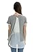 Bearsland Women's Maternity Breastfeeding Shirt Short Sleeve Nursing Tops Gray