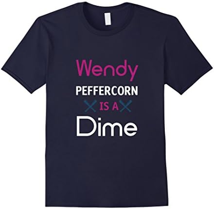 Mens Wendy Peffercorn Is a Dime Funny Lifeguard Lover T-shirt 2XL Navy