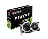 MSI Gaming GeForce RTX 2070 8GB GDRR6 256-bit HDMI/DP/USB Ray Tracing Turing Architecture HDCP Graphics Card (RTX 2070 Ventus 8G), 1620 Mhz
