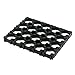 Feamos 10Pcs 18650 Battery 4x5 Cell Spacer Radiating Shell Pack Plastic Heat Holder New
