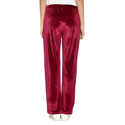 ajile by pantaloons women velour track pant