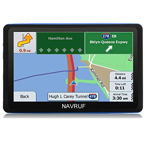 image for NAVRUF Car GPS Navigation, HD Touch 7-inch 8GB Navigation System, Voic
