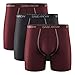 DAVID ARCHY 3 Pack Men's Ultra Soft Mesh Quick Dry Sports Underwear Breathable Boxer Briefs