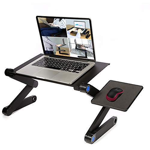 iHopeNu Laptop Table with Mouse Pad Cooling Pad Computer Table Laptop