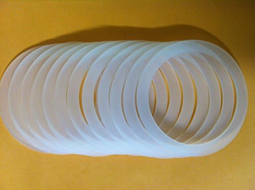 CM Mason, Ball, and Kerr Jar Reusable Wide Mouth Food Grade Silicone Seals (12ct)