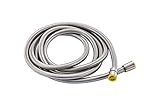 Senlesen Extra Long Stainless Steel Handheld Shower Hose (9.8 Ft) (118 Inches) (3 Meters), Brushed Nickel ()