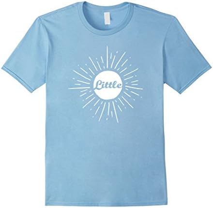 Mens Big &amp; Little Cute Matching Sorority T-Shirt 2XL Baby Blue