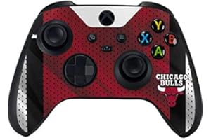 Skinit Decal Gaming Skin Compatible with Xbox Series X Controller - Officially Licensed NBA Chicago Bulls Away Jersey Design