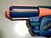 2003 Hasbro Nerf Tech Target Dart Tag Foam Dart Guns Blaster Toys Single Shot (Requires Darts for This Particular Dart Gun)(blue/green/orange Color Version)