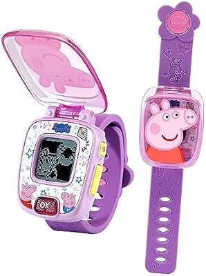 - Peppa Pig Juguete Reloj, 3 a 6 años, Color Morado, único (80-526022)