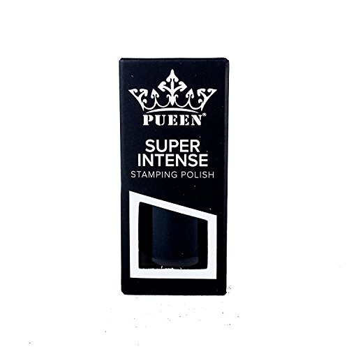 PUEEN Super Intense Nail Polish For Nail Stamping Big 5-FREE Formula Nail Color Lacquer (805 - Black Jack)-BH000497 PUEEN Super Intense Nail Polish For Nail Stamping Big 5-FREE Formula Nail Color Lacquer (805 - Black Jack)-BH000497