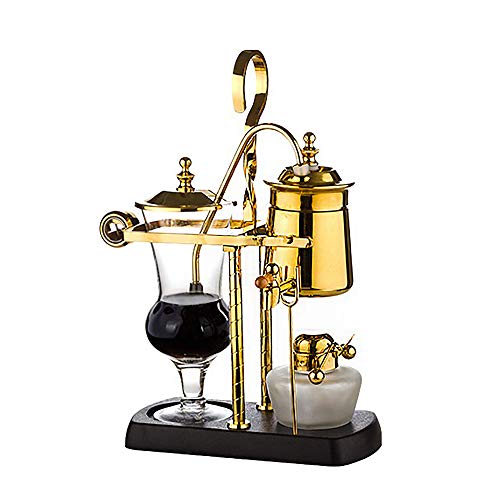 FGDSA Golden Retro Design Kaffeemaschine Siphonic Destillation Kaffeekanne Machen Kaffee Anzug Tropf Typ Manuelle…