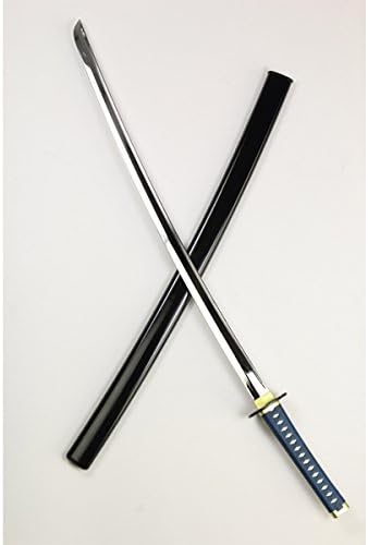 Obitsudoru tail chest armed No.1 sword blue pattern ~ black sheath sword state about 33cm