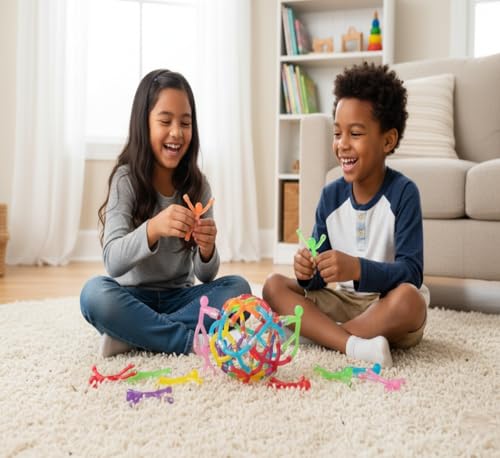 MAGMEN STEM Magnetic Travel Toys 10PC, Airplane Car Road Trip, Stocking Stuffers Fidget Sensory Toys for Kids 3 Years and Older