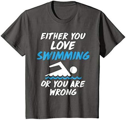 I Love Swimming Shirt Funny Swimmer Saying Gifts