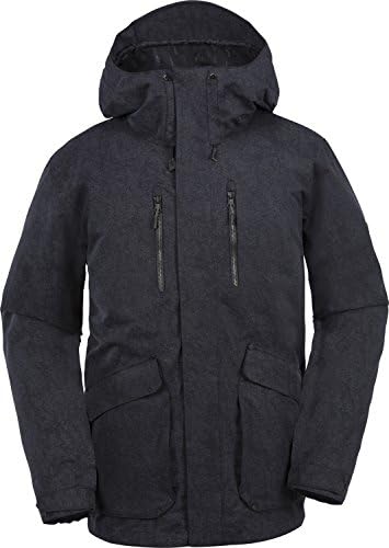 Volcom Pat Moore Insulated 3-In-1 Hooded Jacket - Men's Black, XL