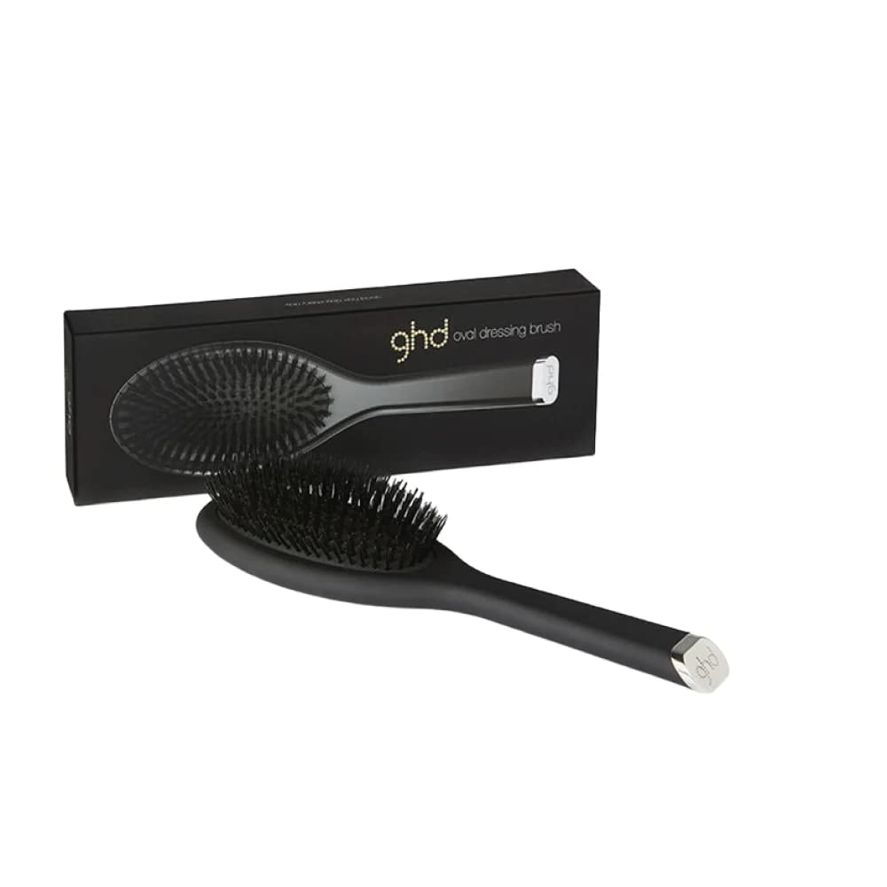 ghd Oval Dressing Brush, Hair Brush for Adult Unisex, black