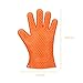 Homitt BBQ Grilling Gloves, Silicone Heat Resistant Oven Mitts & Hot Pads, Insulated &Waterproof, Hand Protection, Home Kitchen Accessories for Cooking, Baking, Smoking & Potholder (M)