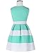 GRACE KARIN Kids Girls Contrast Color Basic Daily Dresses 11yrs CL992-3