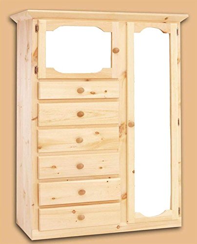 Amazon Com Chelsea Home Dunstable Unfinished 46 In Wardrobe