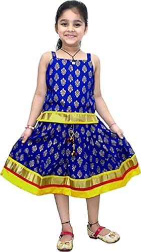Chandrakala Kids Holi Special Eid Gifts, Lehenga Choli Set for