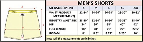 nuteez blue printed cotton star shorts for men