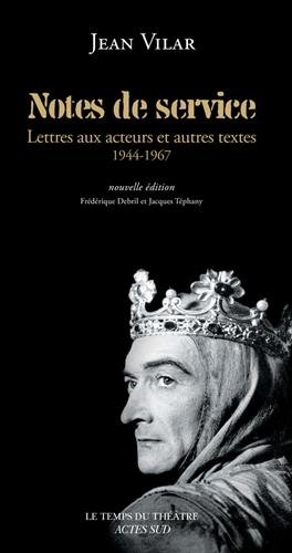 Notes de service