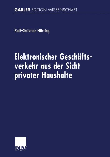Elektronischer geschäftsverkehr aus der sicht privater…