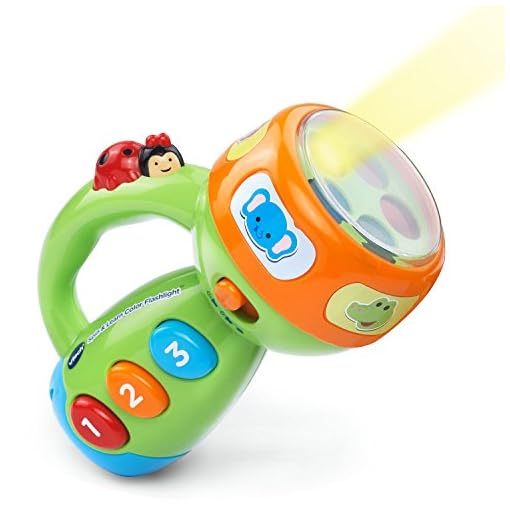 VTech Spin & Learn Color Flashlight Amazon Exclusive, Lime Green