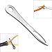 TOPRADE Slingshot Rubber Band Tied Assistant Rubber Band Assistant Portable Catapult Helper Accessory for Slingshot Making & Repairing (Silver)
