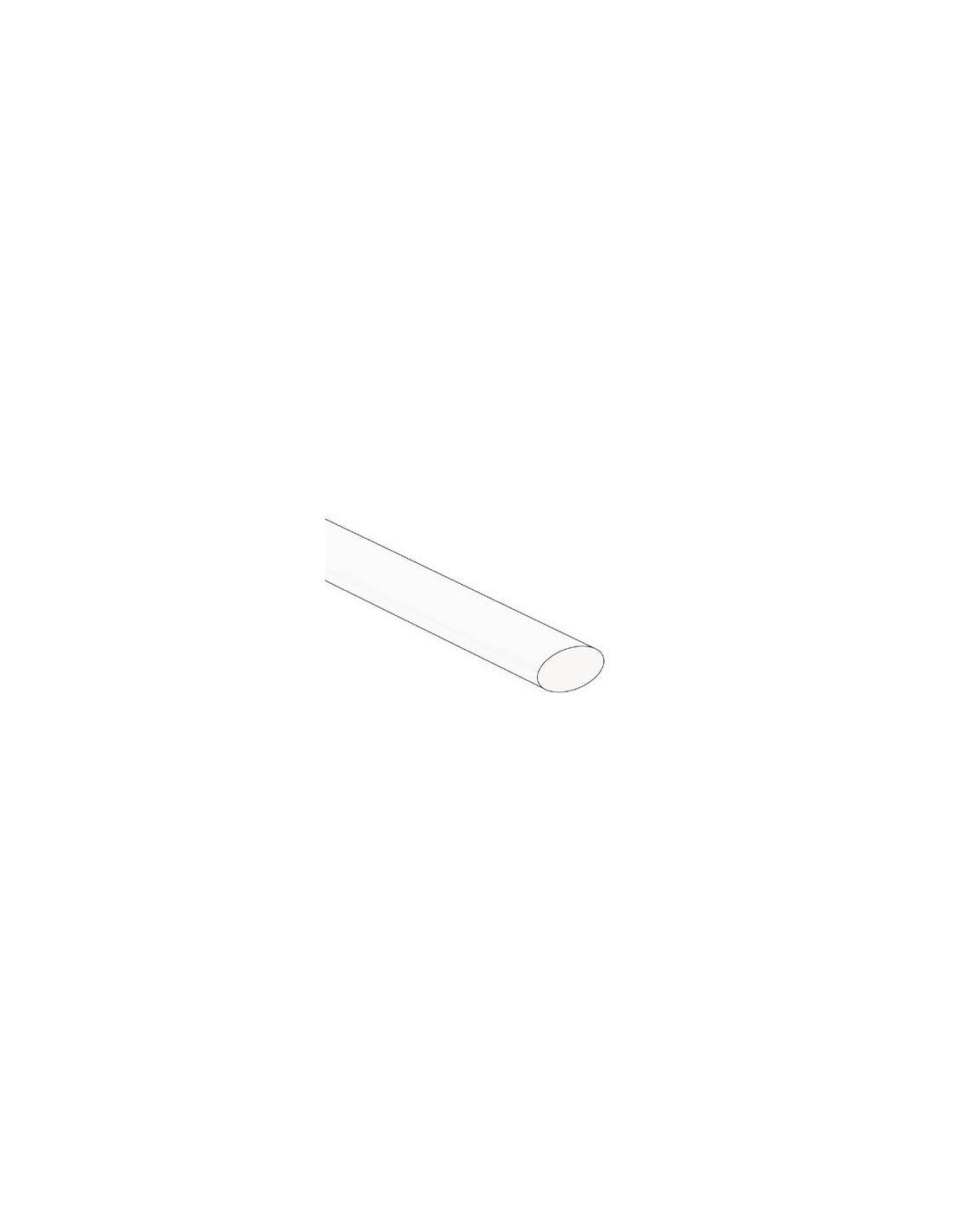 Velleman STB95W Shrinkable Tube, White, 9.5 mm, Set of 25 Piece