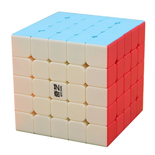 BestCube Qiyi 5x5 QiZheng S 5x5x5 Speed Cube Stickerless Puzzle Cube(Qizheng S Version)