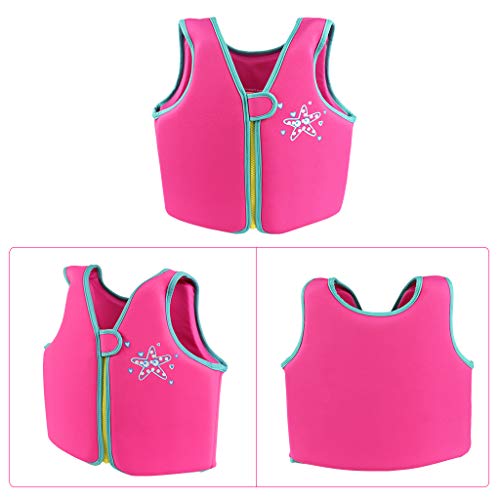 IvyH Kids Life Jacket,Children Swim Vest Float Jacket Swimming Training Buoyancy Aid with Armbands
