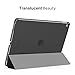 MoKo Case Fit iPad Pro 12.9 2017/2015 - Slim Lightweight Smart Shell Stand Cover with Translucent Frosted Back Protector Fit iPad Pro 12.9 Inch 2017&2015, Black (with Auto Wake/Sleep)