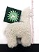 Inca Fashions - Felted Lifelike Alpaca Figure & Ornament, Handmade from 100% Alpaca Wool Yarn (White)