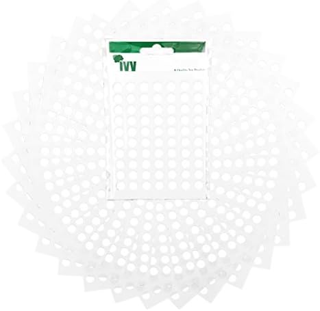 2,100 Easy Peel Self Adhesive Sticky Dots from Ivy - 8mm - Matt White [232741]