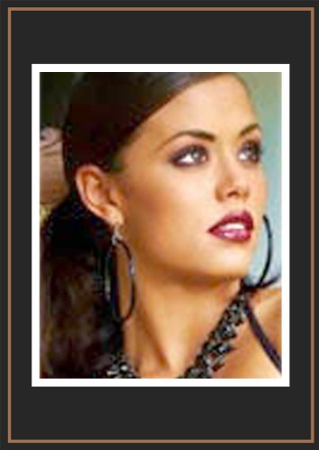 Set of 10 - Recordable Photo Insert Cards -(Black frame)