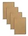 MILIKO A5 Kraft Paper Series A5 Softcover Notebooks/Journals/Diary Set-4 Items Per Pack(Ruled)